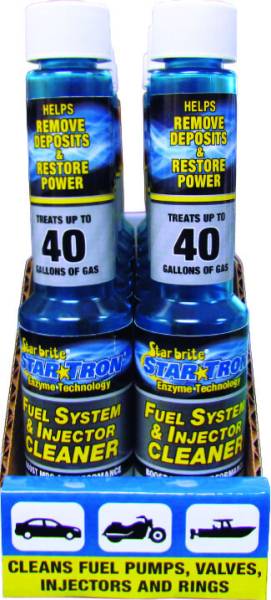 STAR BRITE - FUEL SYSTEM CLEANER 4OZ 12 PACK W/DISPLAY - Image 1