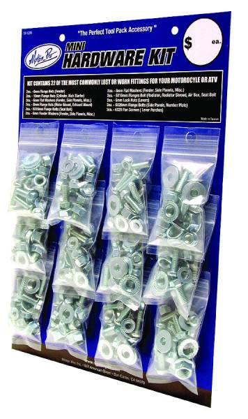 MOTION PRO - MINI HARDWARE KIT ZINC FINISH 12/PK - Image 1