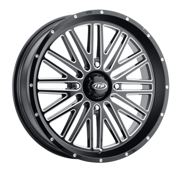 ITP - MOMENTUM WHEEL BLK/MAC 18X6.5 4/137 4+2.5 (+10MM) - Image 1