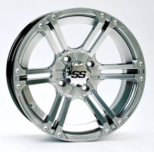 ITP - SS212 ALLOY WHEEL PLATINUM 14X 6 4/156 4+2 - Image 1