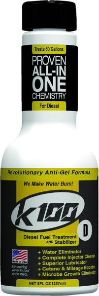 K100 - FUEL TREATMENT (DIESEL) 8OZ - Image 1