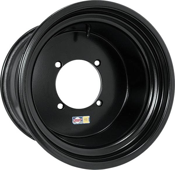 DWT - ULTIMATE 14X8 4+4 4/110 BLACK DOUBLE ROLLED BEAD - Image 1