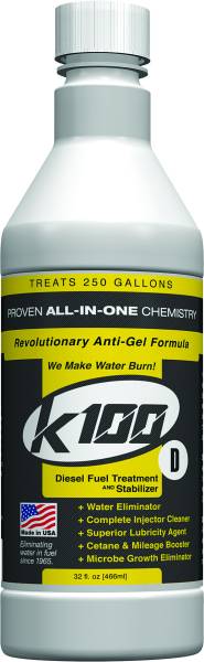 K100 - FUEL TREATMENT (DIESEL) 32OZ - Image 1