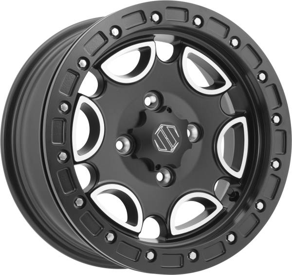 HIPER - FLCN BLK/MAC 14X8 4+4 4/110 - Image 1