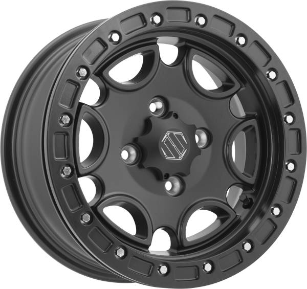 HIPER - FLCN MATTE BLK 14X8 4+4 4/110 - Image 1