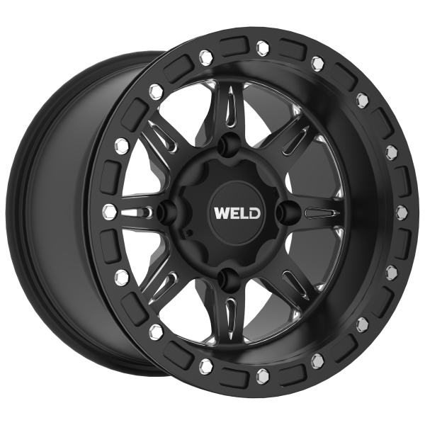 WELD WHEELS - CHEYENNE BEADLOCK SATIN MIL 15X8 4+4 4X137 - Image 1