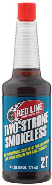 RED LINE - 2 STROKE SMOKELESS OIL 16OZ - Image 1