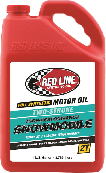 RED LINE - SNOWMOBILE OIL 1GAL - Image 1