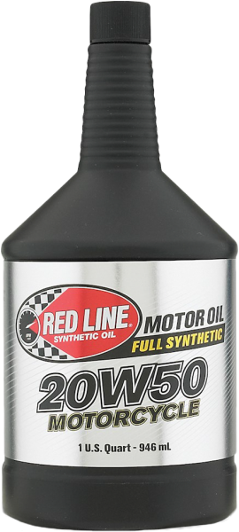 RED LINE - 4T MOTOR OIL 20W-50 1QT - Image 1