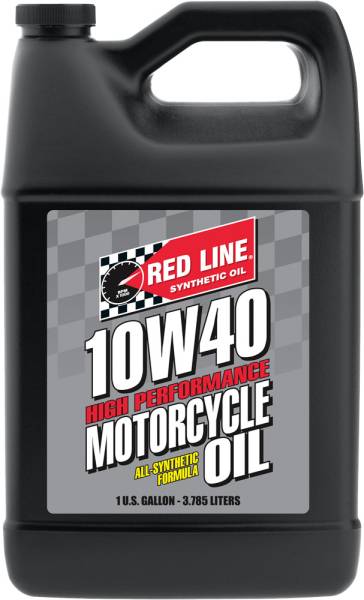 RED LINE - 4T MOTOR OIL 10W-40 1GAL - Image 1