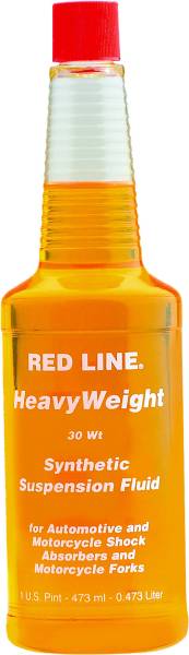 RED LINE - SYNTHETIC SUSPENSION FLUID 30W 16OZ - Image 1