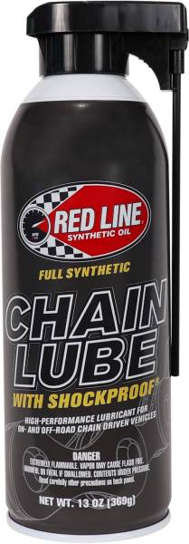 RED LINE - CHAIN LUBE WITH SHOCKPROOF 13OZ 6/CASE - Image 1