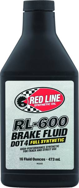 RED LINE - DOT 4 BRAKE FLUID 16OZ - Image 1