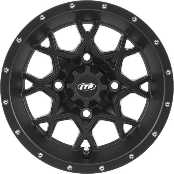 ITP - HURRICANE 12X7 4/110 5+2 BLACK - Image 1