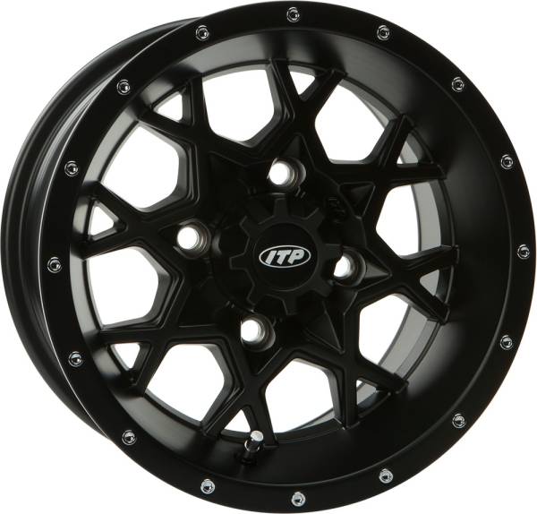 ITP - HURRICANE 14X7 4/110 5+2 BLACK - Image 1