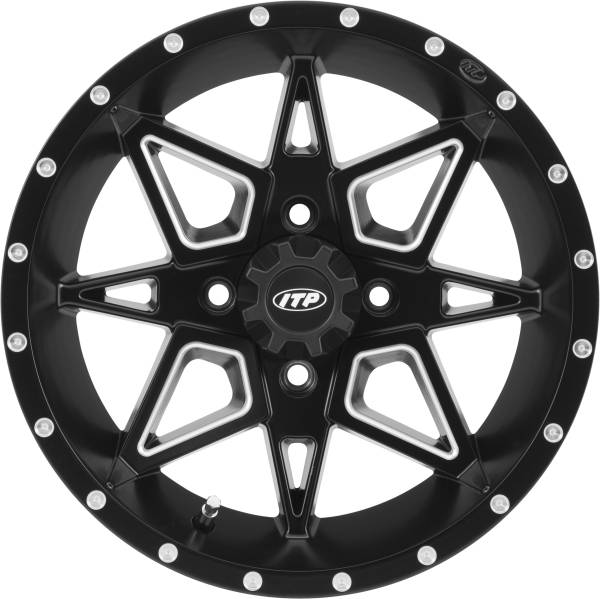 ITP - TORNADO 17X7 4/110 5+2 M.BLK/MAC - Image 1