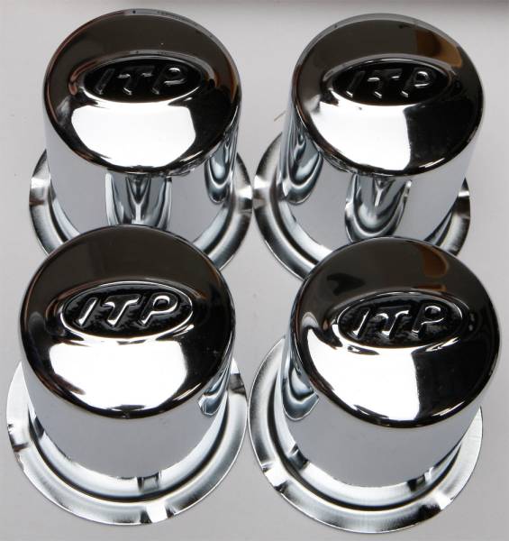 ITP - STEEL 4/110 CHROME CAP 4 PACK - Image 1