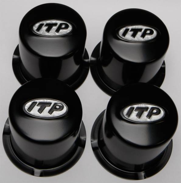 ITP - STEEL 4/110 BLACK CAP 4 PACK - Image 1