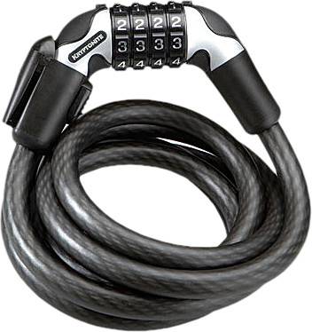 KRYPTONITE - KRYPTOFLEX 1218 COMBO CABLE LOCK 1/2"X6' - Image 1