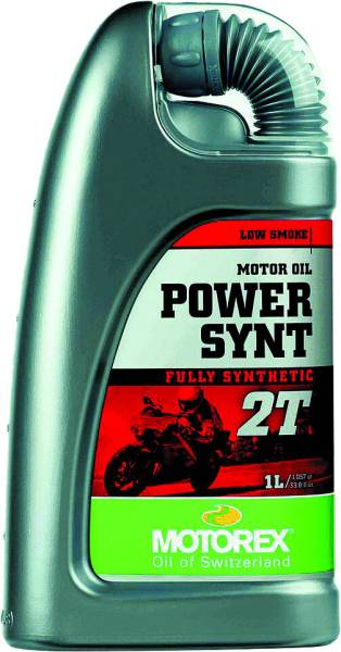 MOTOREX - POWER SYNTHETIC 2T (1 LITER) NLA USE 580-1010 - Image 1