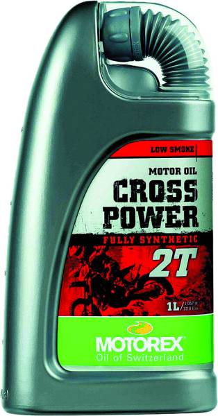 MOTOREX - CROSS POWER 2T (1 LITER) NLA USE 580-1020 - Image 1