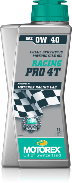 MOTOREX - RACING PRO 4T 0W40 (1 LITER) - Image 1