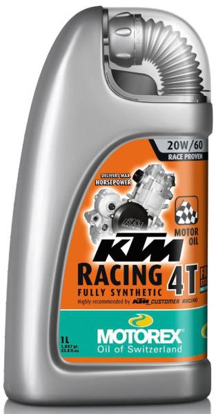 MOTOREX - KTM RACING 4T 20W60 (1 LITER) - Image 1