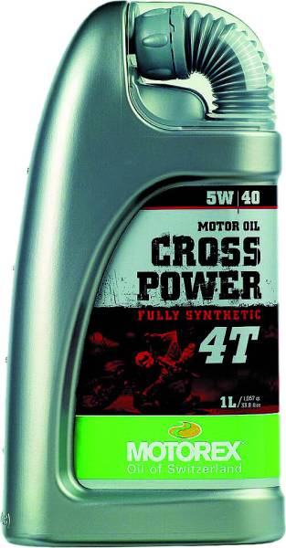 MOTOREX - CROSS POWER 4T 5W40 (1 LITER) - Image 1