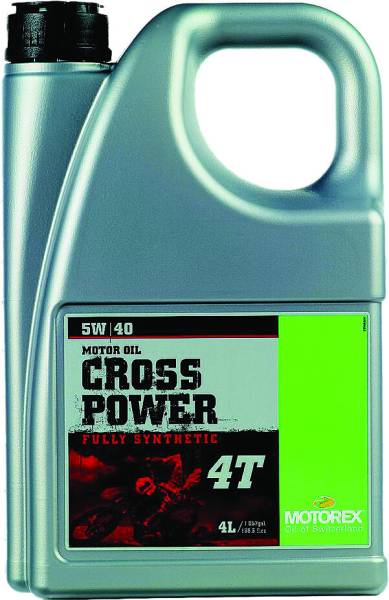 MOTOREX - CROSS POWER 4T 5W40 (4 LITERS) - Image 1