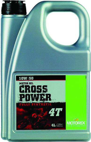 MOTOREX - CROSS POWER 4T 10W50 (4 LITERS) - Image 1