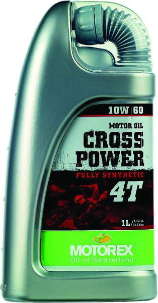 MOTOREX - CROSS POWER 4T 10W60 (1 LITER) - Image 1