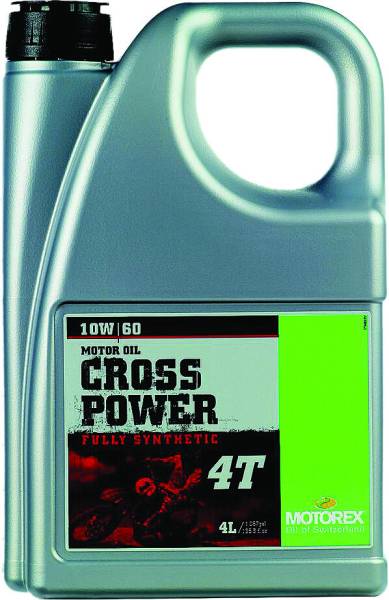 MOTOREX - CROSS POWER 4T 10W60 (4 LITERS) - Image 1