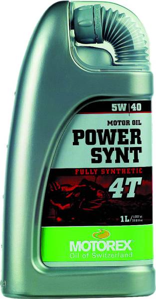 MOTOREX - POWER SYNTHETIC 4T 5W40 (1 LITER) - Image 1