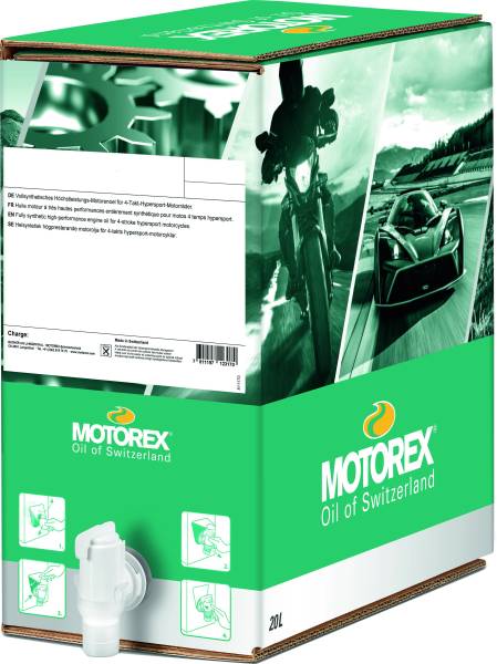 MOTOREX - POWER SYNT 4T 5W40 20L BIB FULL SYNTHETIC - Image 1