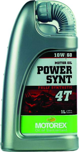 MOTOREX - POWER SYNTHETIC 4T 10W60 (1 LITER) - Image 1