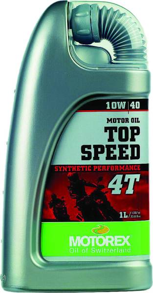 MOTOREX - TOP SPEED 4T NLA USE 580-1225 - Image 1