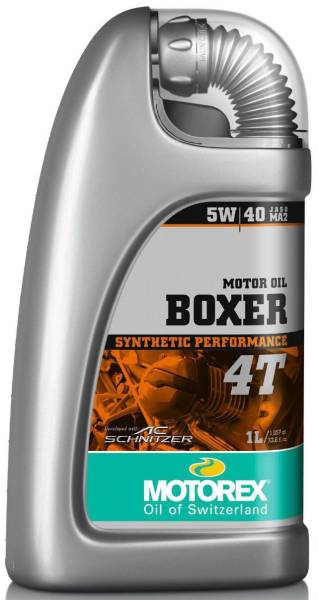 MOTOREX - BOXER 4T 5W40 (1 LITER) - Image 1