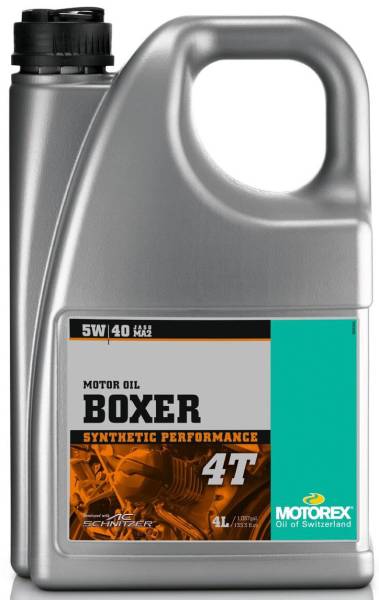 MOTOREX - BOXER 4T 5W40 (4 LITERS) - Image 1