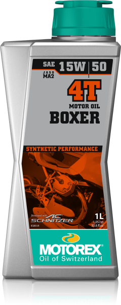 MOTOREX - BOXER 4T 15W50 (1 LITER) - Image 1