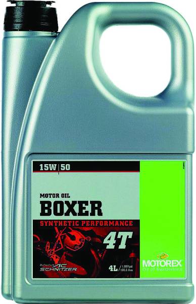 MOTOREX - BOXER 4T 15W50 (4 LITERS) - Image 1