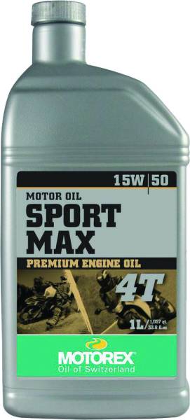 MOTOREX - SPORT MAX 4T 15W50 (1 LITER) - Image 1