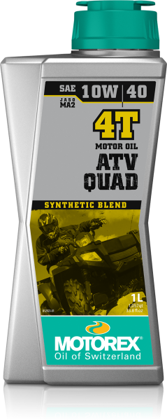 MOTOREX - ATV QUAD RACING 4T 10W40 (1 LITER) - Image 1