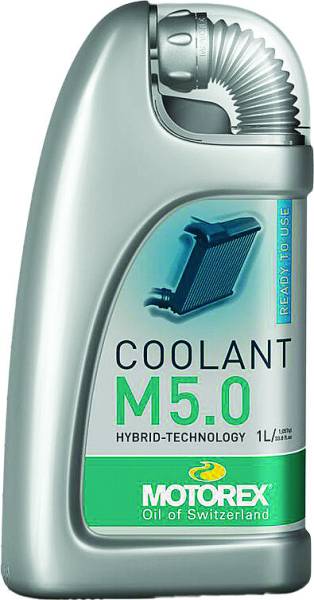 MOTOREX - COOLANT M5.0 READY TO USE (1 LITER) - Image 1