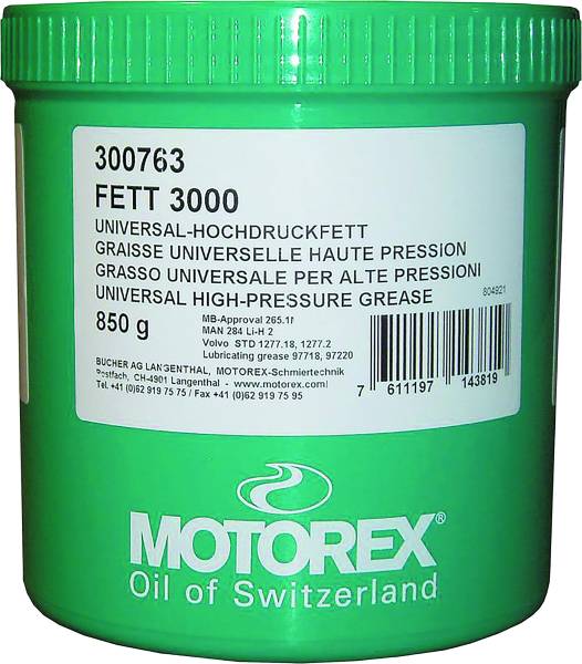 MOTOREX - GREASE 3000 850G - Image 1