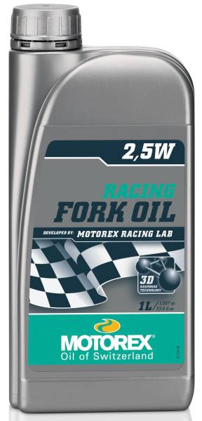 MOTOREX - LOW FRICTION RACING FORK OIL 2.5W 1 LT - Image 1