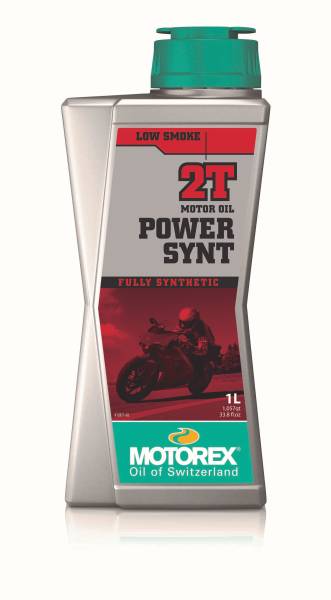 MOTOREX - POWER SYNT 2T 1LT 10/CASE - Image 1