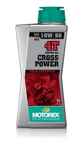 MOTOREX - CROSS POWER 4T 10W60 1LT 10/CASE - Image 1