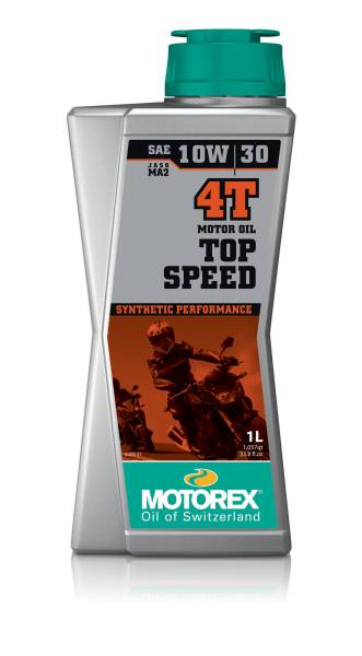 MOTOREX - TOP SPEED 4T 10W30 1LT 10/CASE - Image 1