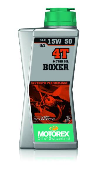 MOTOREX - BOXER 4T 15W50 1LT 10/CASE - Image 1