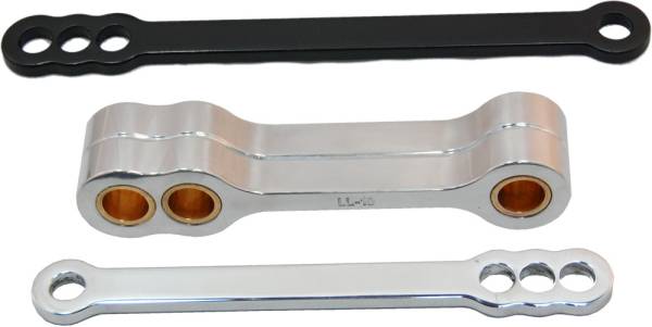 PSR - LOWERING LINK 2" DROP SILVER KAW - Image 1